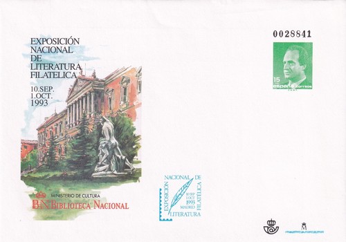 Spain 1993 postal - spain, stationery