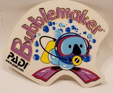 BUBBLEMAKER  PADI Sticker