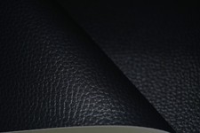 Black Grain Premium Duty Faux Leather Upholstery Material Car Leatherette Fabric