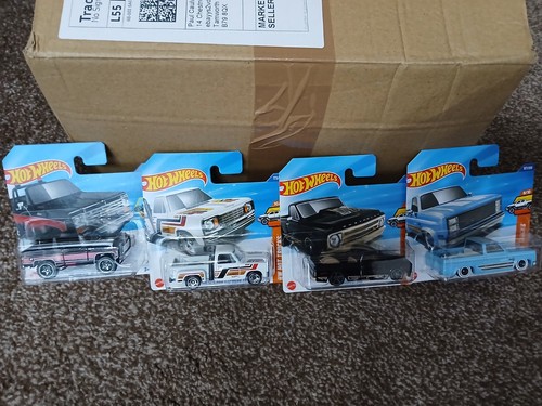 Hotwheels pickup trucks - pickup,