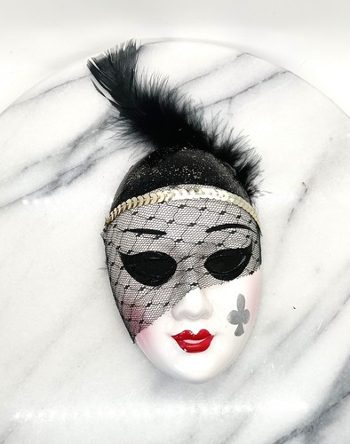 Vintage venetian clown - vintage, 80's