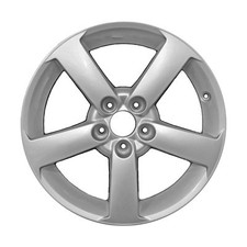 Wheel Silver Painted Aluminum