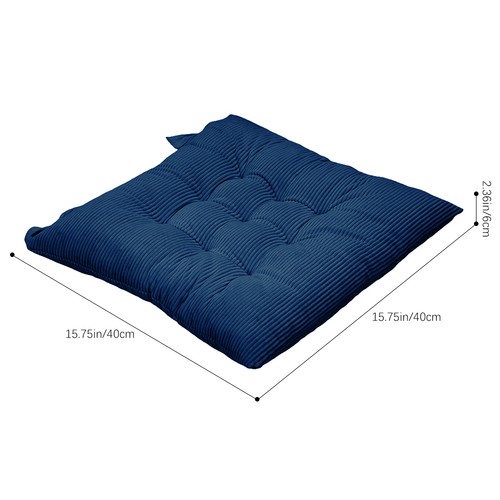 Thick chair seat cushions - 4x,