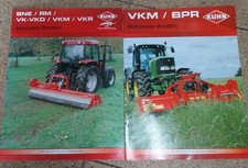 Kuhn Flail Topper Brochures, 2 Of, 1 Is 6 Page, 1 Is 10 Page, Good Condition.