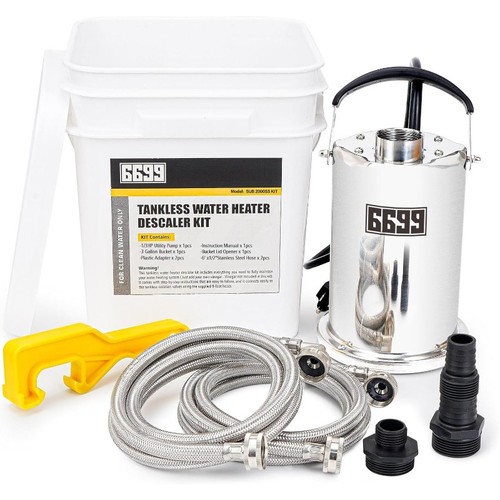 Water heater flush kit - heater,