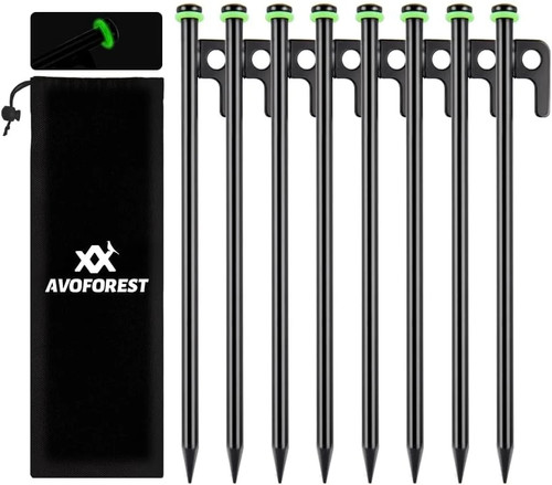 8inch heavy duty tent - heavy, stakes,8