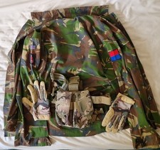 DPM Woodland Camo surplus jacket 180/104 + Raptor Multicam Gloves + M4 Mag Pouch