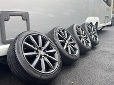 Genuine Mini 17"Cosmos Black Alloys with michelin Tyres F56 F57 F55 cooper S JCW