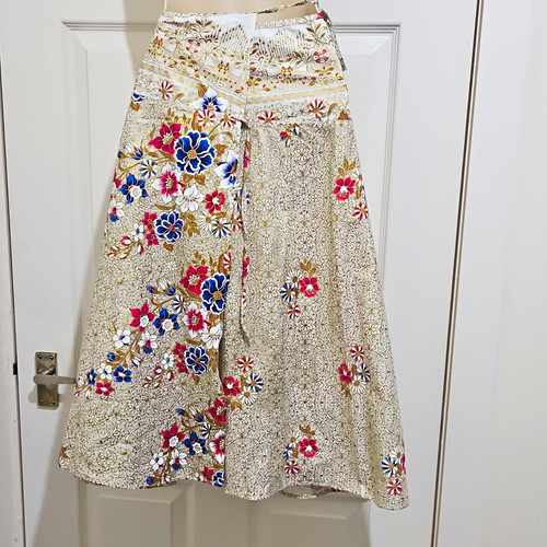 Vintage reversible wrap around - reversible,