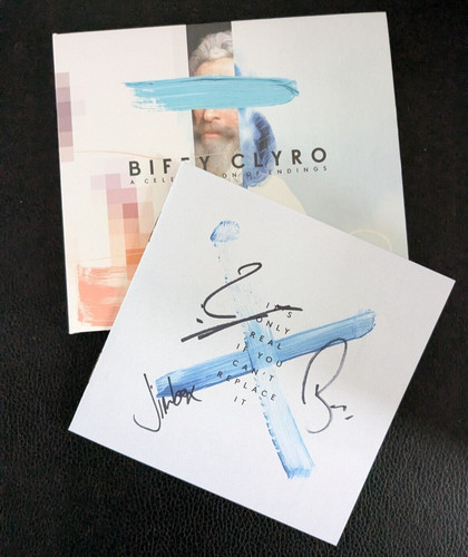 Biffy clyro signed copy - of, a