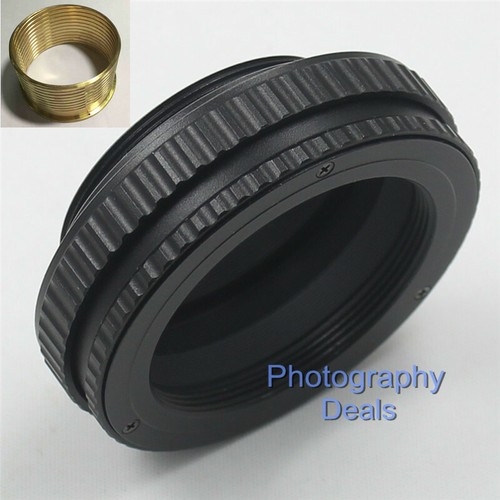Brass m42 17mm macro - brass, to