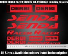 Derbi Senda Racer Stickers