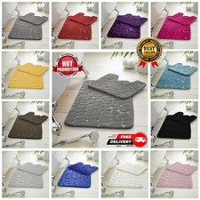 Pebble Bath Mat Set Memory Foam Bathroom Toilet Rug Anti Slip Water Absorbent