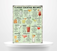 Classic cocktail menu recipe - classic,