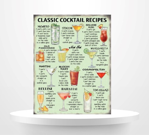 Classic cocktail menu - classic,