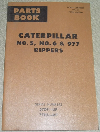 Cat caterpillar 6 977 - 5,