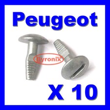 PEUGEOT ENGINE UNDERTRAY UNDER SHIELD RETAINING FIXING COVER CLIPS TURN BOLT