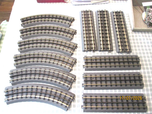 Mth railking gauge rail - o, 3