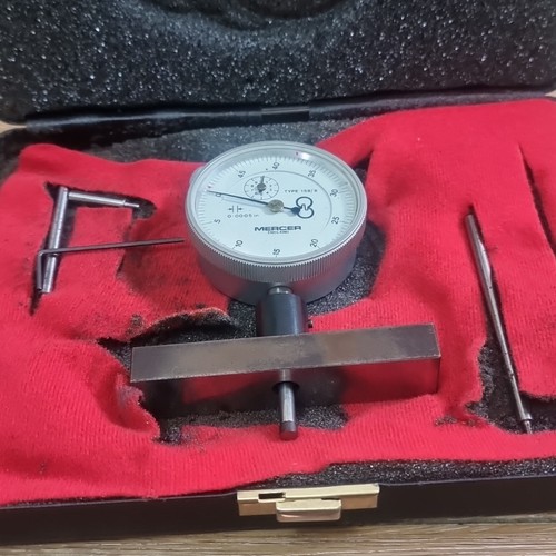 Mercer dial indicator - dial, type