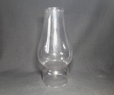 Vtg 6½" Finger Oil Lamp Clear