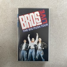 Bros - Live The Big Push Tour (VHS) 1988 Live Concert Video Album