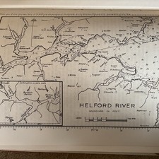 VINTAGE SEA CHART / NAUTICAL
