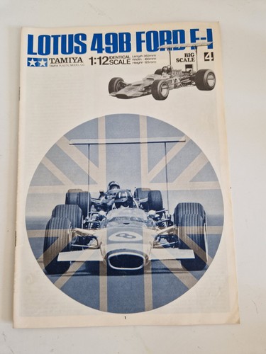 Tamiya lotus 49b ford 1 - lotus, 1-12