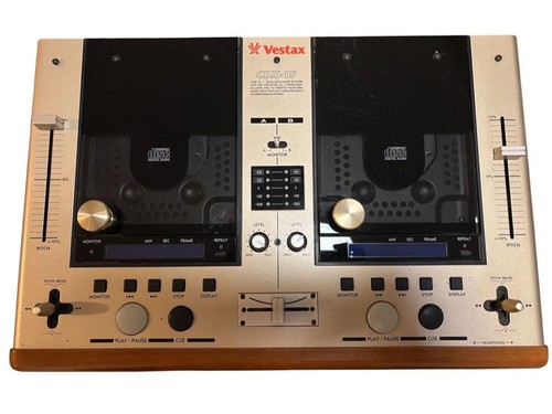 Vestax cdx dual cd - dj,