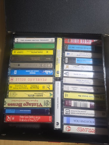 Vintage cassette tapes - cassette, bundle