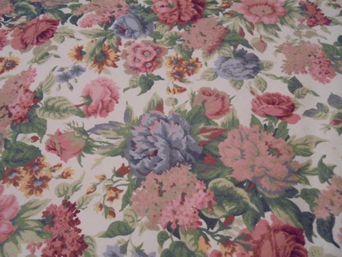Vintage pale pink - pink, floral