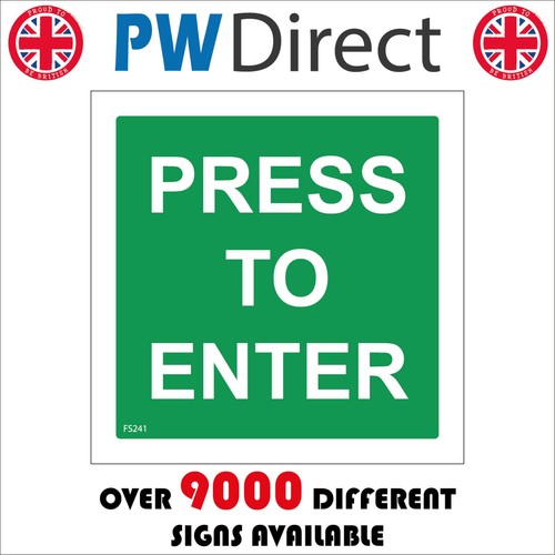 Sign press enter - press, to