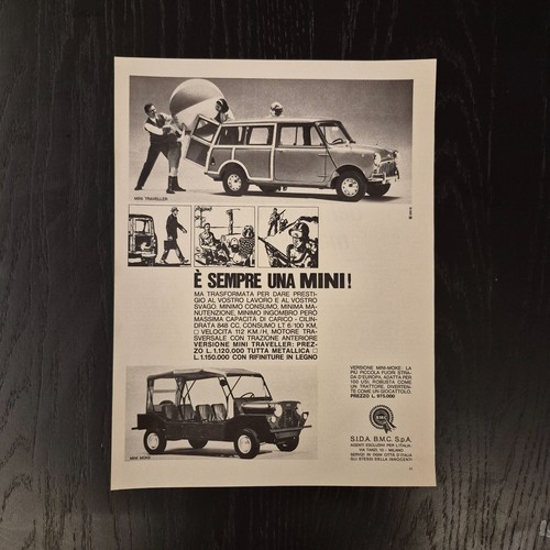 1966 mini moke original - moke, ad