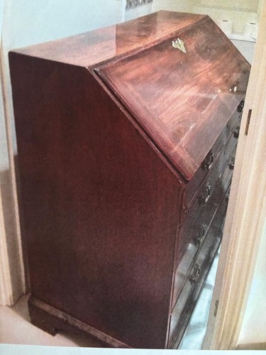 Antique bureau georgian - antique, georgian.