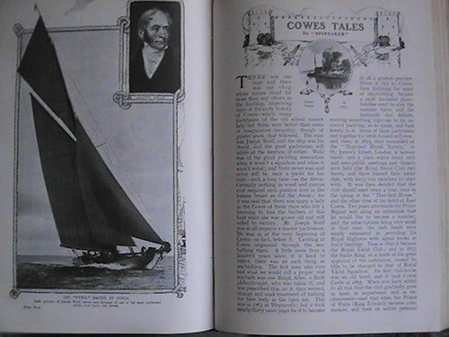 Cowes tales yachting america - tales,