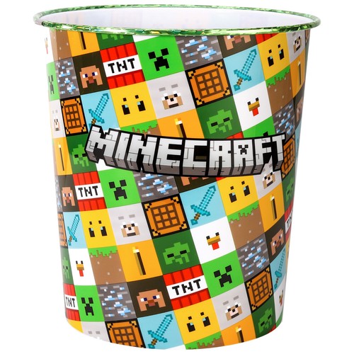 Minecraft kids waste bucket - kids,