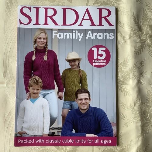 Sirdar family arans knitting - family,