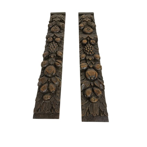 Antique pair corbels - corbels, hand