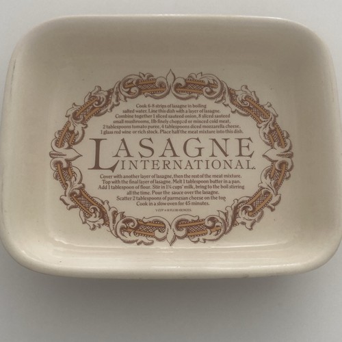 Lasagne international ceramic - lasagne,
