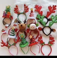 1-15pcs Christmas Headbands