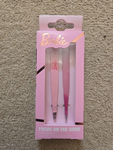 Barbie tweezer set - barbie,
