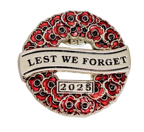 2025 lest forget red - 2025, we