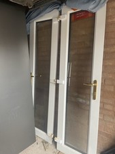 Pair upvc french door - french,