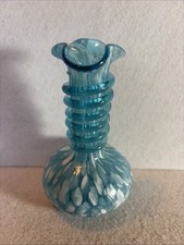 Vintage HAND BLOWN Spatter ART