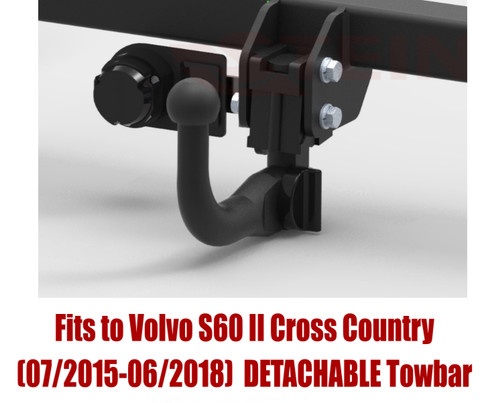 Detachable tow bar - bar, for
