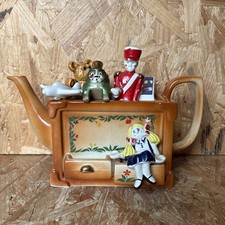 Vintage PAUL CARDEW DESIGNS Toy Box  Large Novelty Teapot Signed