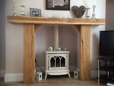 OAK FIRE SURROUND/RECLAIMED/MANTLE