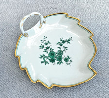 Augarten Wien Vienna Pattern #5848 Prince Eugene Leaf Shaped  Candy Dish