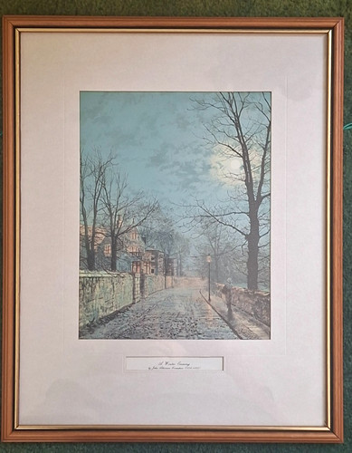 Winter evening john - winter, by