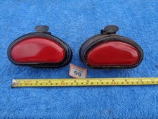 2 x BUTLERS Tail Lights. PreWar WW2  Classis Car Lorry Vehicle LOT #99