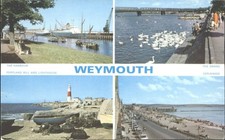 WEYMOUTH Multi-View Postcard -